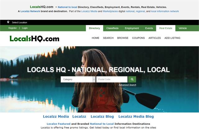 LocalsHQ.com  - National to local Directory, Classifieds, Employment, Events, Rentals, Real Estate, 